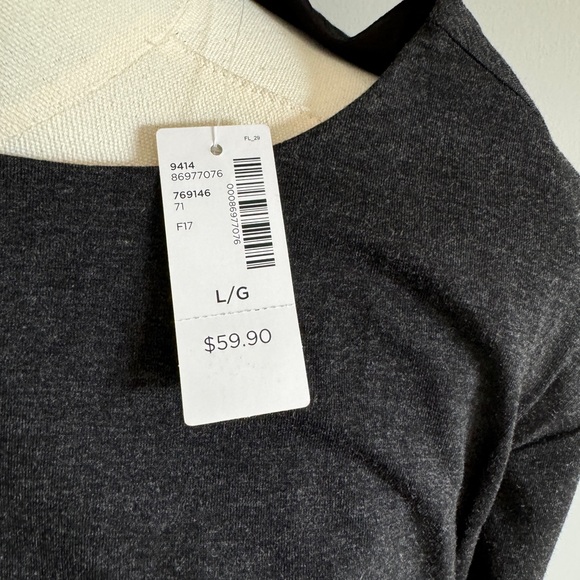 Reitman’s charcoal grey ruched dress - Picture 7 of 7